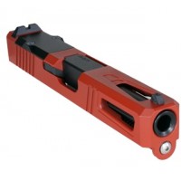 Glock 19 Gen 1-3 Compatible 'Red Crimson' Complete Slide Kit / RMR Cut